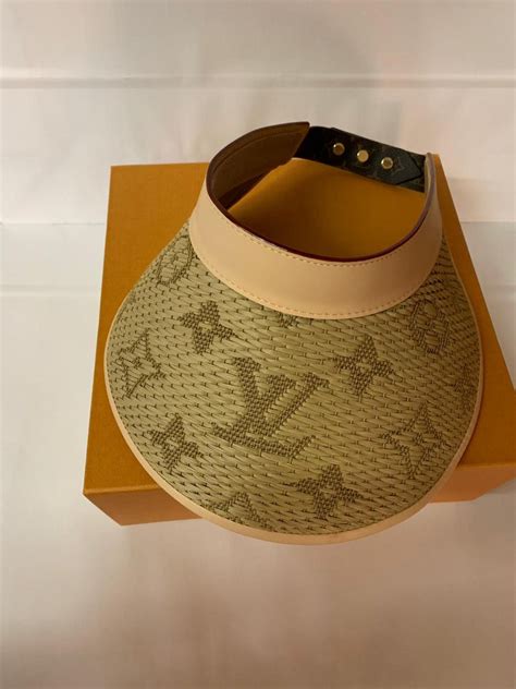 louis vuitton helmet visor|lv straw visor.